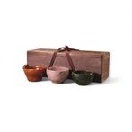 Zeldzaam drie-type hi sakecupset door meester hi Chraku -