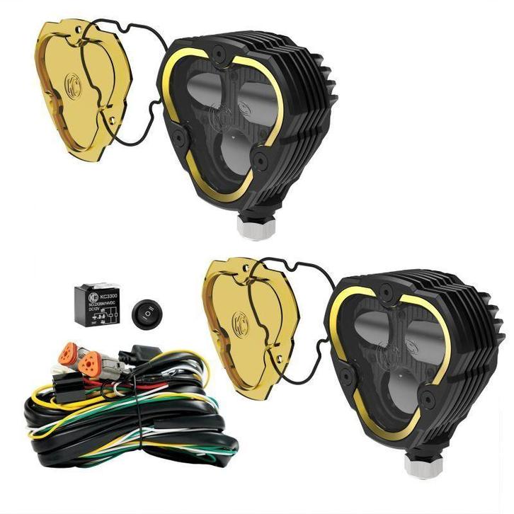 KC HiLiTES FLEX ERA 3 Dual Mode SAE Fog Lights - 2-Light, Auto-onderdelen, Verlichting, Ophalen of Verzenden