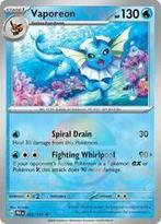 Vaporeon 022/131 Pokeball Prismatic Evolutions, Hobby en Vrije tijd, Verzamelkaartspellen | Pokémon, Ophalen of Verzenden, Nieuw