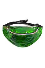Groene Heuptas Banaanvorm Fanny Pack Twee Vakken Zwarte Band, Sieraden, Tassen en Uiterlijk, Tassen | Damestassen, Ophalen of Verzenden