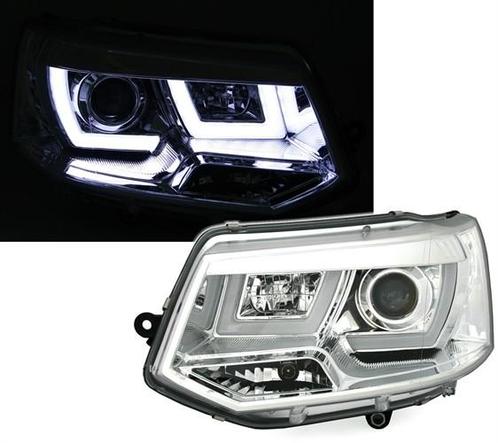 Koplampen VW T5 Transporter Tube Chroom, Auto-onderdelen, Overige Auto-onderdelen, Ophalen of Verzenden