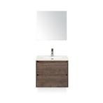 Dante Badmeubelset 60 cm - Tabacco - Keramische Wastafel Wit, Huis en Inrichting, Ophalen of Verzenden, Nieuw