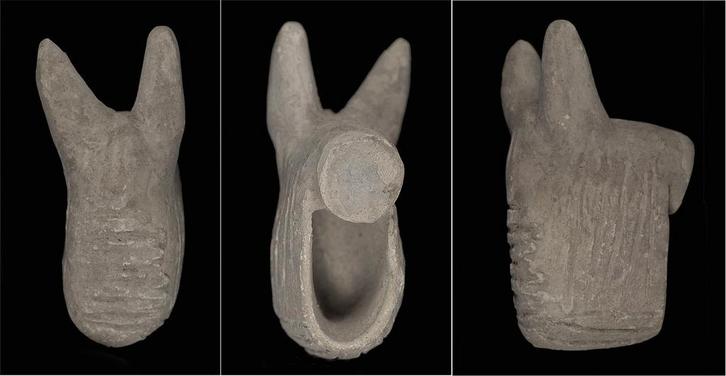 Ca 100ad Ancient Roman clay bull, Postzegels en Munten, Munten | Europa | Niet-Euromunten, Verzenden