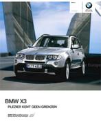 2010 BMW X3 BROCHURE NEDERLANDS, Nieuw, BMW, Author