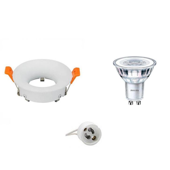 Voordeelset: LED Spot Set - GU10 Fitting - Inbouw Rond - Mat, Huis en Inrichting, Lampen | Spots, Plafondspot of Wandspot, Nieuw