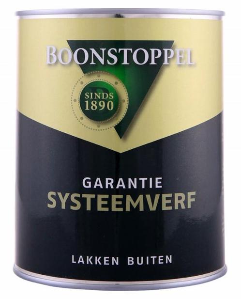 Boonstoppel Garantie Systeemverf - Alle Kleuren - 2,5 liter, Doe-het-zelf en Verbouw, Verf, Beits en Lak, Lak, Overige kleuren
