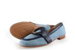 Manfield loafers in maat 37 Blauw | 15% korting, Overige typen, Manfield, Gedragen, Verzenden
