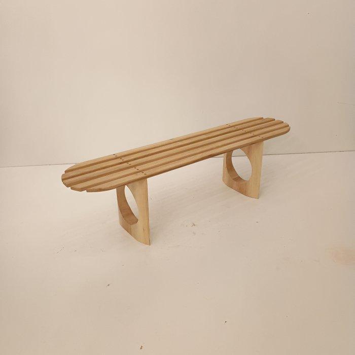 Kris Devillé - Bank - Ash, french oak, Antiek en Kunst, Kunst | Designobjecten