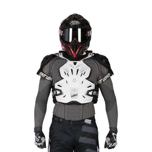 Lichaamsbeschermer Leatt Fusion Vest 3.0 Wit, Motoren, Accessoires | Overige, Nieuw, Verzenden