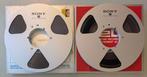 Sony - Zeldzame set van 2 spoelen 26cm + tape Reel-to-reel, Nieuw