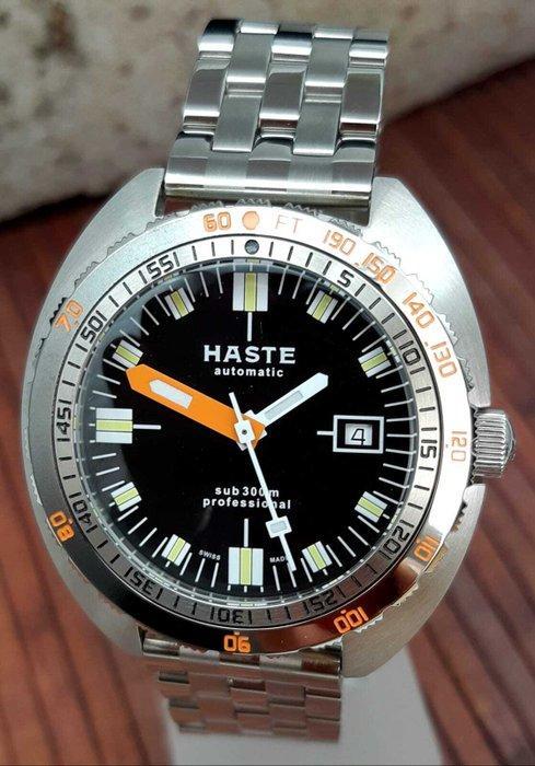 Haste - Zonder Minimumprijs - swiss made - Heren - 2000-2010, Sieraden, Tassen en Uiterlijk, Horloges | Heren