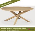 Ethnicraft Mikado salontafel eiken hout - Natuur, Huis en Inrichting, Ophalen of Verzenden, Nieuw, Overige materialen