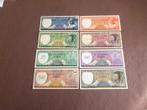 Suriname - 8 banknotes - Various dates