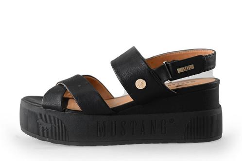Mustang Sandalen in maat 37 Zwart | 10% extra korting, Kleding | Dames, Schoenen, Zwart, Zo goed als nieuw, Sandalen of Muiltjes
