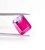 Meerkleurig Toermalijn - 5.05 ct - Gem Report Antwerp (GRA), Sieraden, Tassen en Uiterlijk, Edelstenen, Nieuw