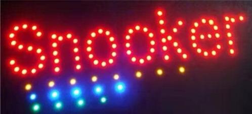 Snooker pool LED bord lamp verlichting lichtbak reclamebord, Verzamelen, Merken en Reclamevoorwerpen, Nieuw, Verzenden