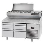 GGM Gastro | Pizza koelwerkbank Premium PLUS - 1490x700mm -, Verzenden, Nieuw in verpakking