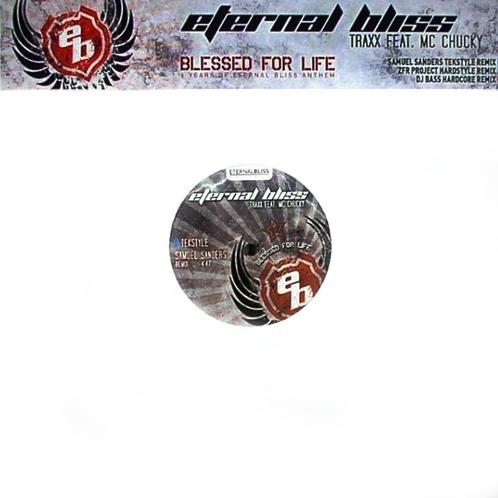 Eternal Bliss ft. MC Chucky - Blessed for life (Vinyls), Cd's en Dvd's, Vinyl | Dance en House, Techno of Trance, Verzenden