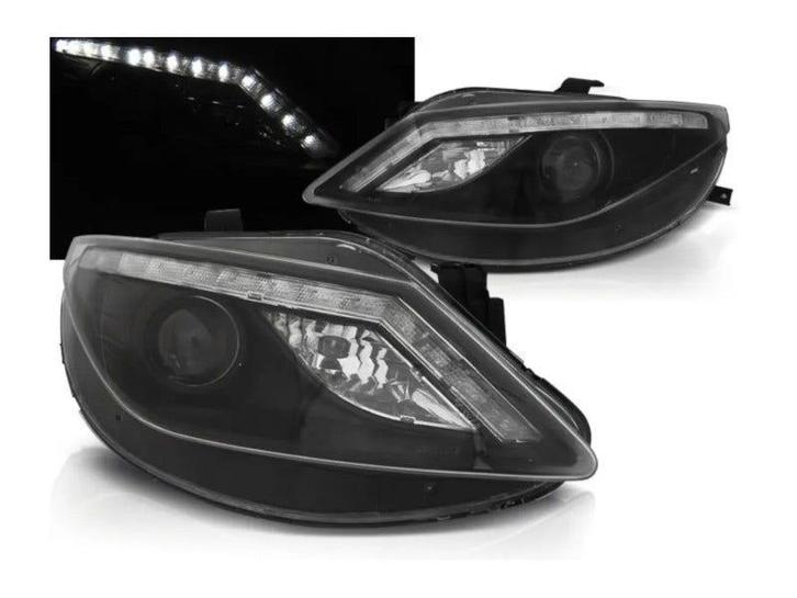 Daylight Black koplampen geschikt voor Seat Ibiza 6J, Auto-onderdelen, Verlichting, Nieuw, Seat, Verzenden