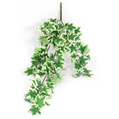 Hanger vuller Hedera bont FLOCKED IVY  Groen e hangplanten, Huis en Inrichting, Woonaccessoires | Kunstplanten en Kunstbloemen