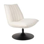 *WOONWINKEL* Draaibare Fauteuil Wit Boucle, Huis en Inrichting, Fauteuils, Verzenden, Nieuw