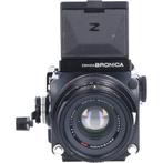 Tweedehands Bronica ETRC met Zenzanon mc 75mm f/2.8 CM2551, Audio, Tv en Foto, Fotocamera's Analoog, Ophalen of Verzenden, Gebruikt