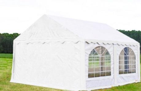 Premium Partytent PVC 5x4x2 mtr in Wit (5x4 meter), Tuin en Terras, Partytenten, Partytent, Nieuw, 2 meter of meer, Verzenden