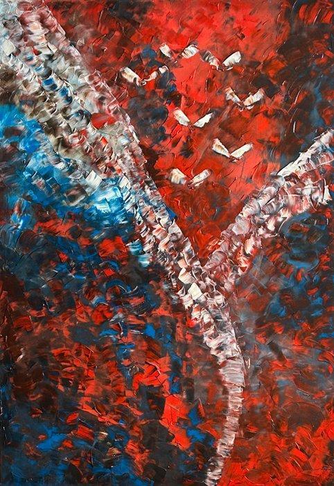 Vivo - „Exodus”, Antiek en Kunst, Kunst | Schilderijen | Modern