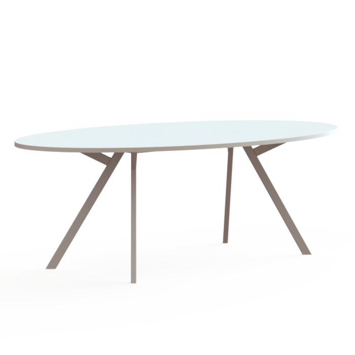 Bridge vergadertafel, ellipsvorm, 240x120cm, Zakelijke goederen, Kantoor en Winkelinrichting | Kantoormeubilair en Inrichting