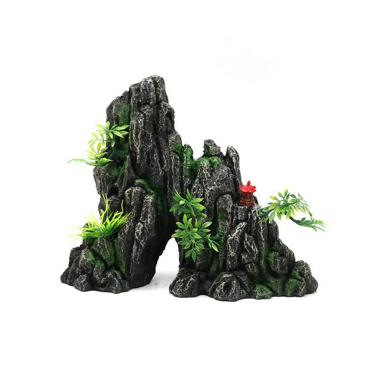 Rotsformatie met doorgang en tempel OS-299 - aquarium decora, Dieren en Toebehoren, Vissen | Aquaria en Toebehoren, Sierelement