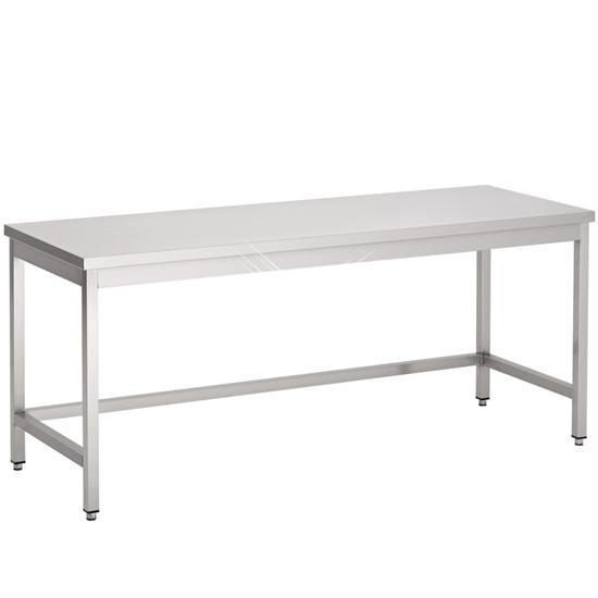Rvs werktafel zonder bodemschap 2100x500x900 mm, Zakelijke goederen, Horeca | Meubilair en Inrichting, Nieuw in verpakking, Verzenden