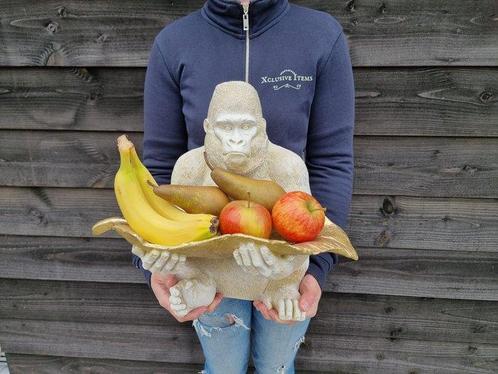 Gorilla - Fruitschaal - Hars, Antiek en Kunst, Antiek | Keukenbenodigdheden