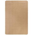 vidaXL Tapijt met latex onderkant 70x130 cm jute natuurlijk, Huis en Inrichting, Verzenden, Nieuw, Beige