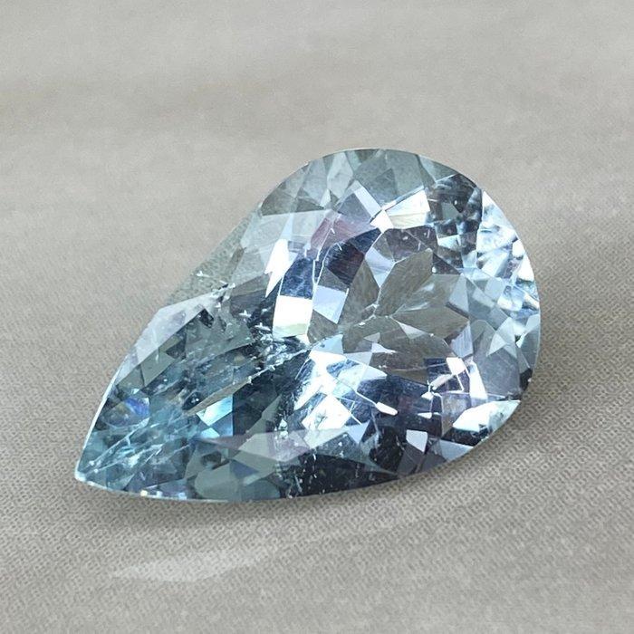 Zonder Minimumprijs Blauw Aquamarijn - 5.37 ct -, Sieraden, Tassen en Uiterlijk, Edelstenen