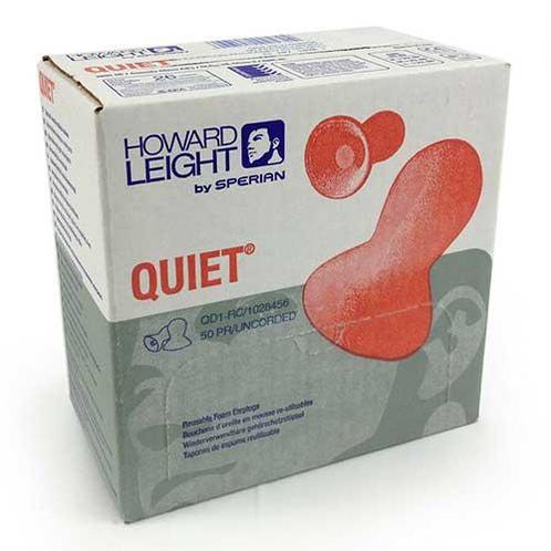 Howard Leight Quiet oordoppen - 50 paar, Doe-het-zelf en Verbouw, Gehoorbeschermers, Nieuw, Verzenden