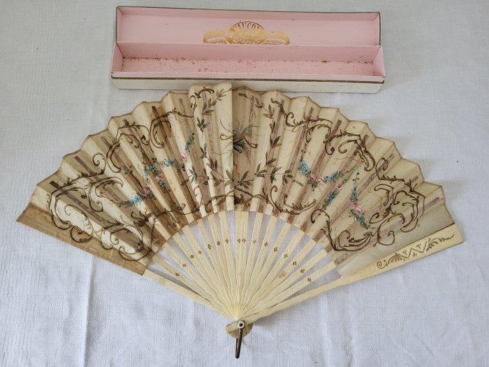 Handwaaier - Been, Papier, Antiek en Kunst, Antiek | Overige Antiek
