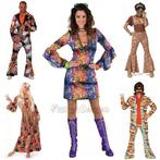 Jaren 70 kleding - Hippie Jurk - Flower Power pak en meer, Kleding | Dames, Carnavalskleding en Feestkleding, Nieuw, Carnaval