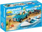 Playmobil Summer Fun Boot + Auto Pick Up - 6864 (Nieuw), Nieuw, Verzenden