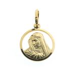 Gouden hanger van Maria (liefde, kettinghanger), Overige merken, Goud, Gebruikt, Ophalen of Verzenden