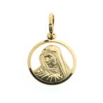 Gouden hanger van Maria (liefde, kettinghanger) (liefde), Ophalen of Verzenden, Gebruikt, Goud, Overige merken