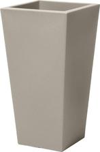 Tremont Vierkant Conische Bloempot Groot - Beton Grijs, Ophalen of Verzenden, Nieuw