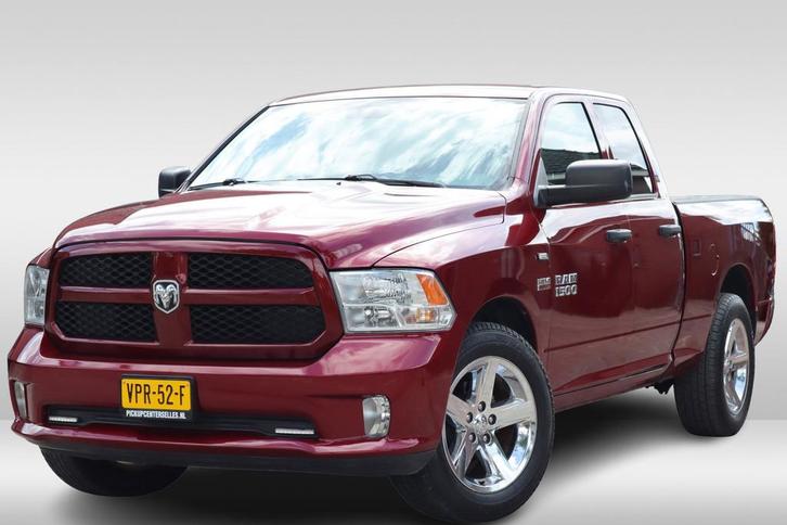 Dodge Ram 1500 5.7 V8 Quad Cab, Auto's, Bestelauto's, Onderhoudsboekje, Lease, Zwart, Automaat, Overige kleuren, Dodge, Financial lease