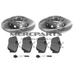 Complete set remschijven met blokken vooras Mercedes W201, Ophalen of Verzenden, Nieuw, Oldtimer onderdelen