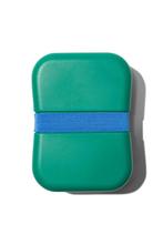 051 Lunchbox met elastiek groen, Huis en Inrichting, Keuken | Keukenbenodigdheden, Verzenden, Nieuw