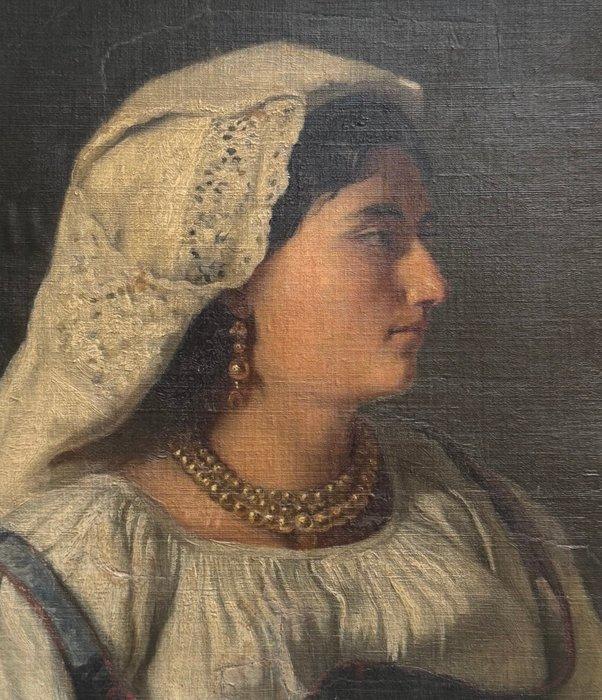 Léopold Robert (1794–1835), Navolger van - Ritratto di, Antiek en Kunst, Kunst | Schilderijen | Klassiek