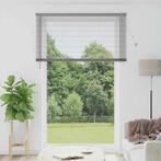 vidaXL Raam Blind met gordijnen Anders Zilver 150 x 220 cm, Huis en Inrichting, Stoffering | Gordijnen en Lamellen, Verzenden