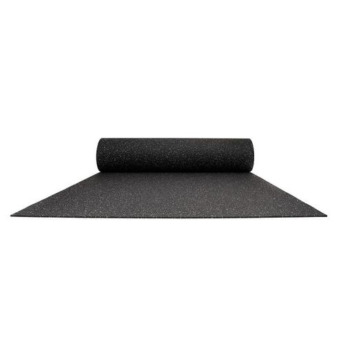Sportvloer - Rol van 12,5 m2 - Dikte 10 mm - Zwart /, Sport en Fitness, Overige Sport en Fitness, Verzenden