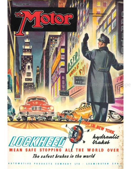 1950 THE MOTOR MAGAZINE 2537 ENGELS, Boeken, Auto's | Folders en Tijdschriften