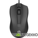HP 100 muis USB Type-A Optisch, Computers en Software, Muizen, Verzenden, Nieuw, HP