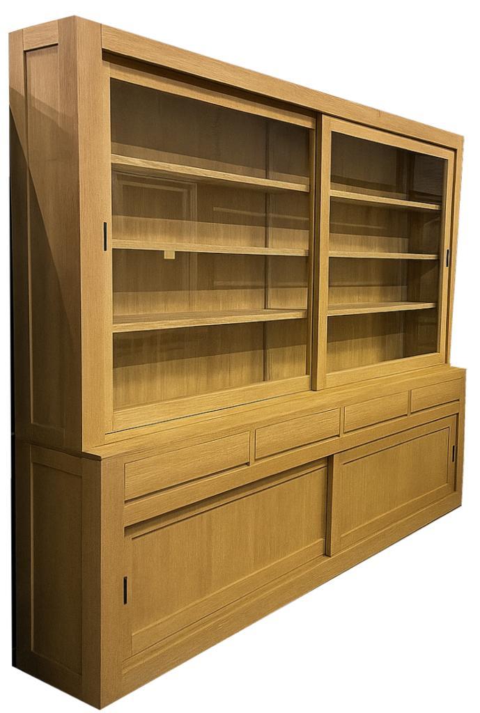 Buffetkast design eiken – eiken 300 x 240cm, Huis en Inrichting, Kasten | Buffetkasten, Ophalen of Verzenden